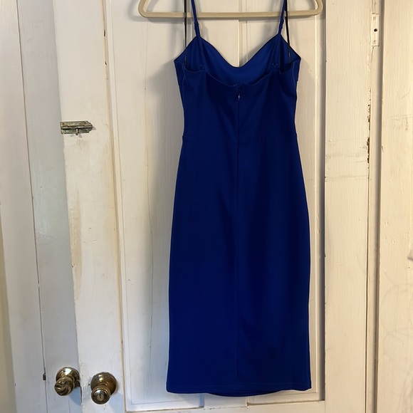 Blue midi dress from lulus size S - Picture 3 of 4